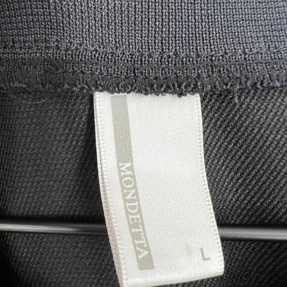 Mondetta activewear tennis dress polo shirt style quick dry black athleisure L - Picture 3 of 13